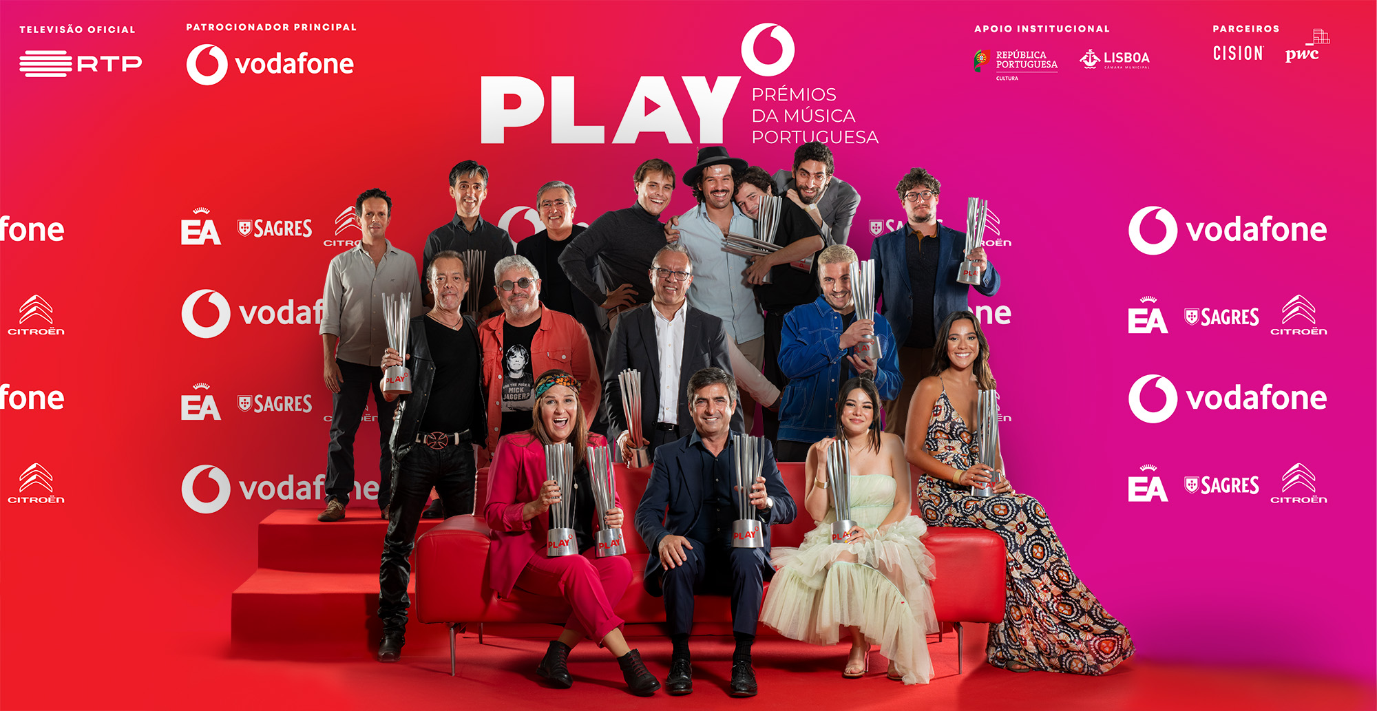 Play – Prémios da Música Portuguesa: uma noite de homenagem à música portuguesa e de apoio à Cultura