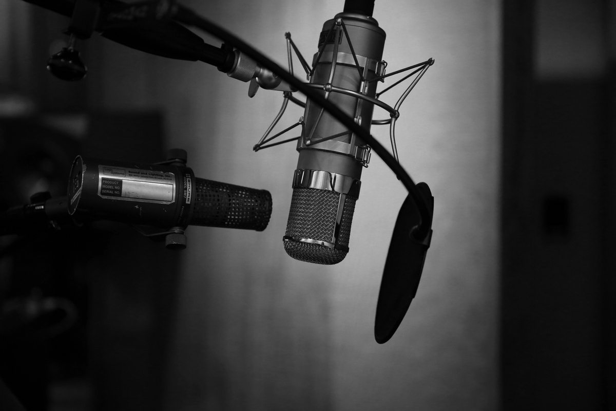 microfone de estúdio